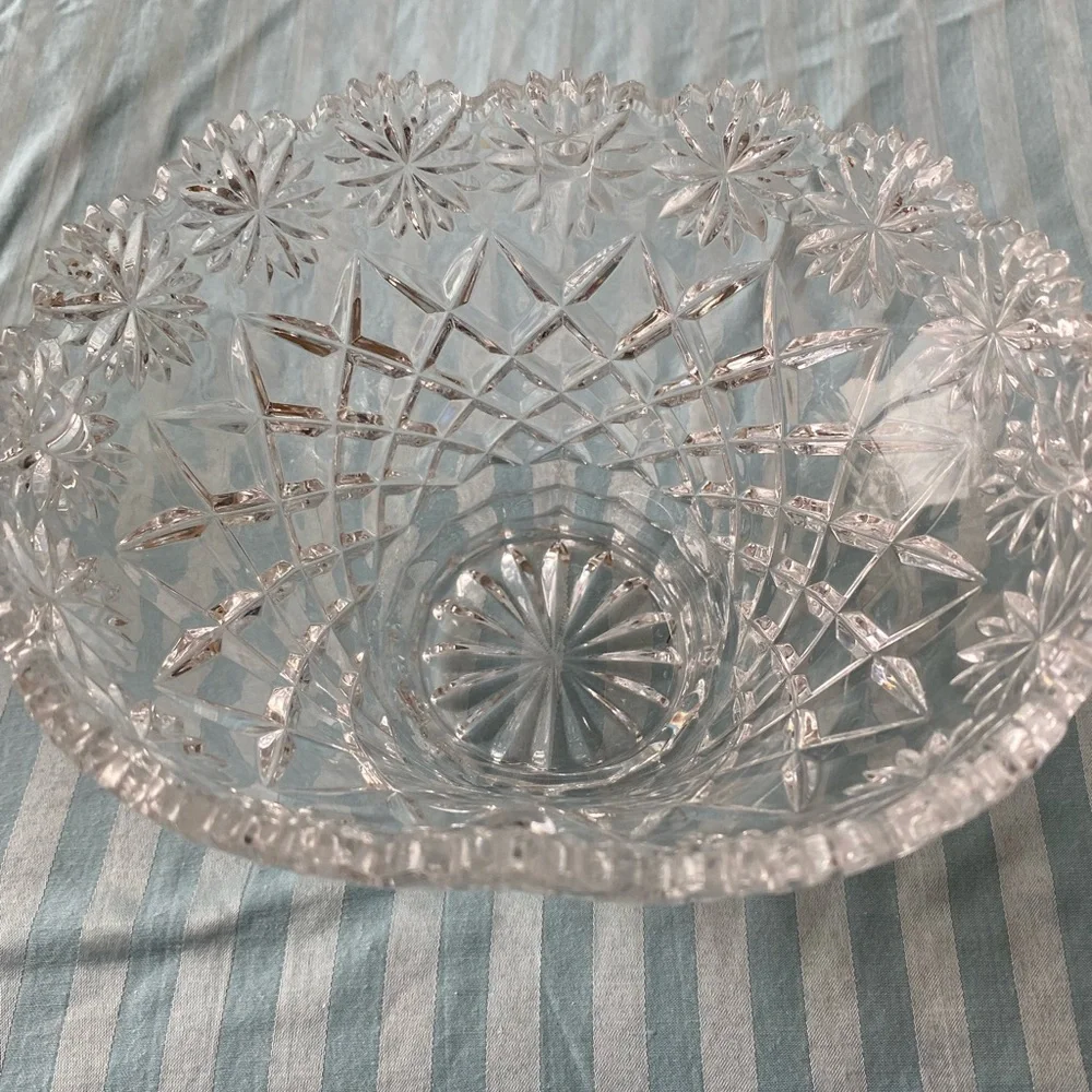 Marquis by Waterford dish with fan lid - Picture 4 of 11
